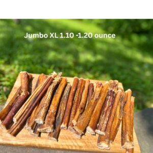 6 Inch Bully Sticks 12 Pack | Buckpine Natural Dog Chews